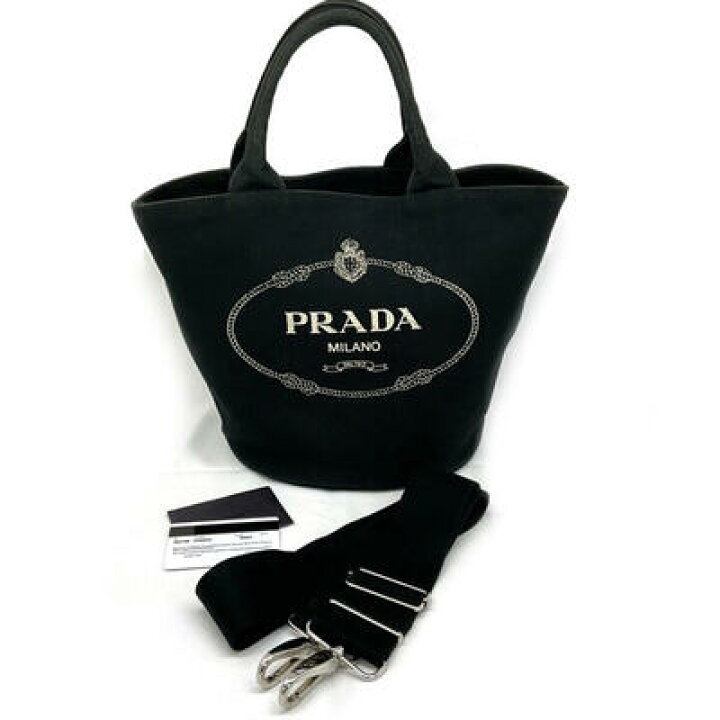 楽天市場】PRADA【プラダ】カナパ 2WAY トートバッグ ショルダーバッグ  