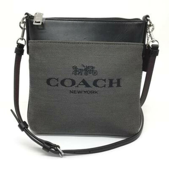 楽天市場】COACH【コーチ】ショルダーバッグ C0662 グレー ブラック 