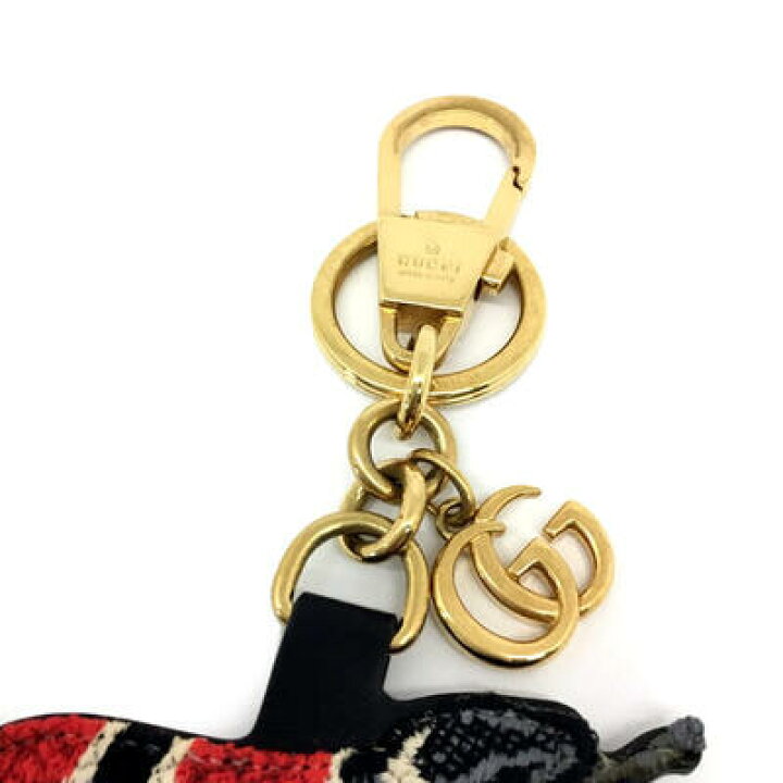楽天市場】GUCCI【グッチ】スネークチャーム キーホルダー キーリング 