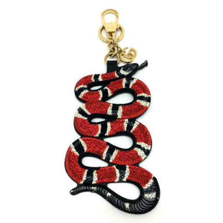 楽天市場】GUCCI【グッチ】スネークチャーム キーホルダー キーリング 