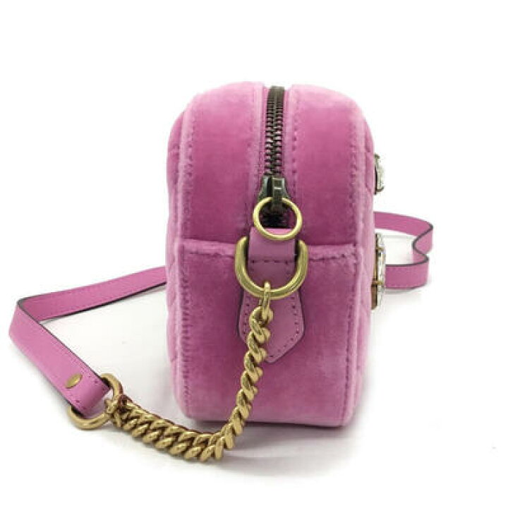 楽天市場】GUCCI【グッチ】ベルベットショルダーバッグ 448065 
