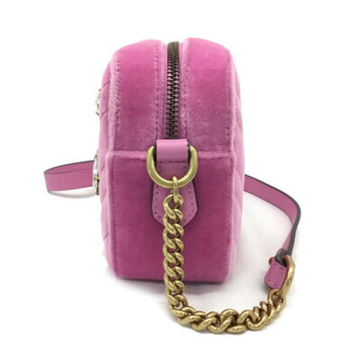 楽天市場】GUCCI【グッチ】ベルベットショルダーバッグ 448065 