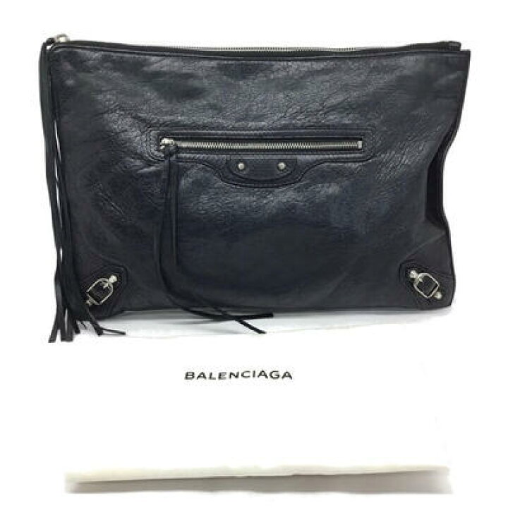 楽天市場】BALENCIAGA【バレンシアガ】レザークラッチバッグ 362967 