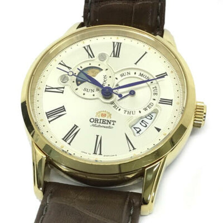 楽天市場】ORIENT【オリエント】サン＆ムーン デイデイト ET0T-A0-B 