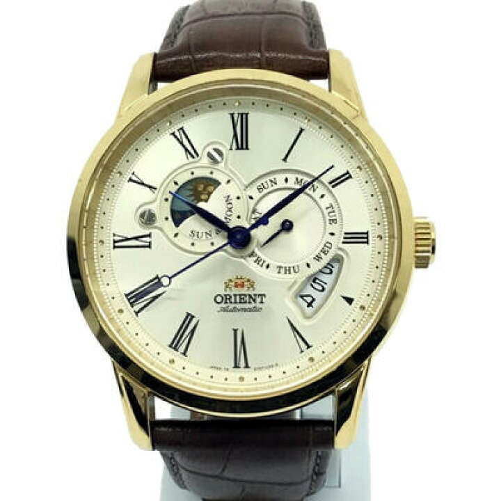 楽天市場】ORIENT【オリエント】サン＆ムーン デイデイト ET0T-A0-B 