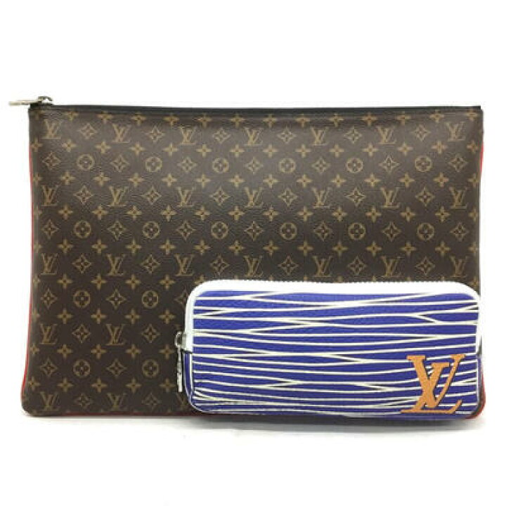 楽天市場】LOUIS VUITTON【ルイヴィトン】パッチワークポシェット 