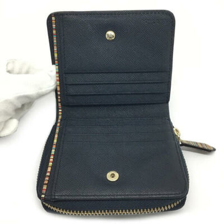 楽天市場】Paul Smith【ポールスミス】二つ折り財布 PSC783 ネイビー 