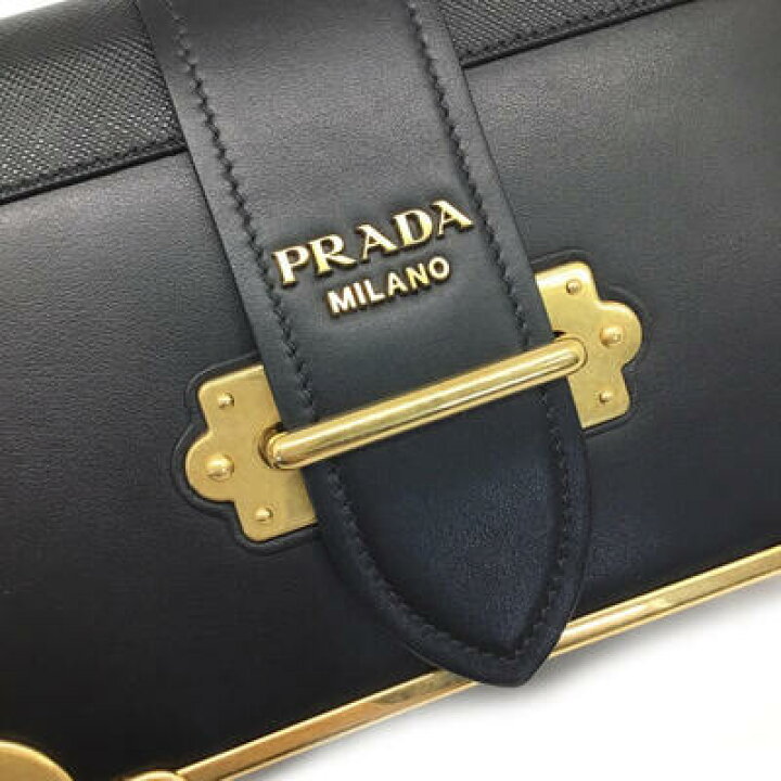 楽天市場】PRADA【プラダ】カイエ ショルダーバッグ 1BD045 レザー  