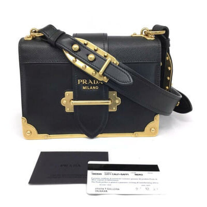 楽天市場】PRADA【プラダ】カイエ ショルダーバッグ 1BD045 レザー 