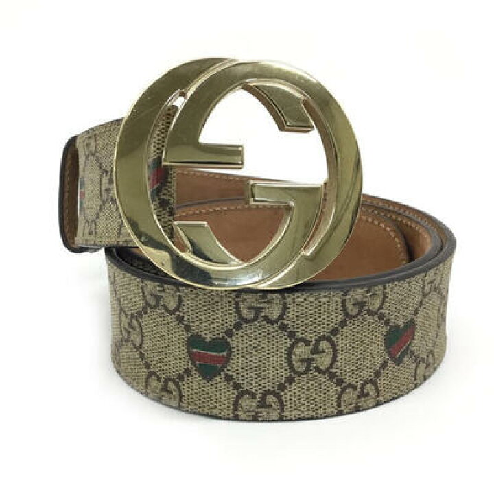 楽天市場】GUCCI【グッチ】インターロッキングGベルト 114876・480199  
