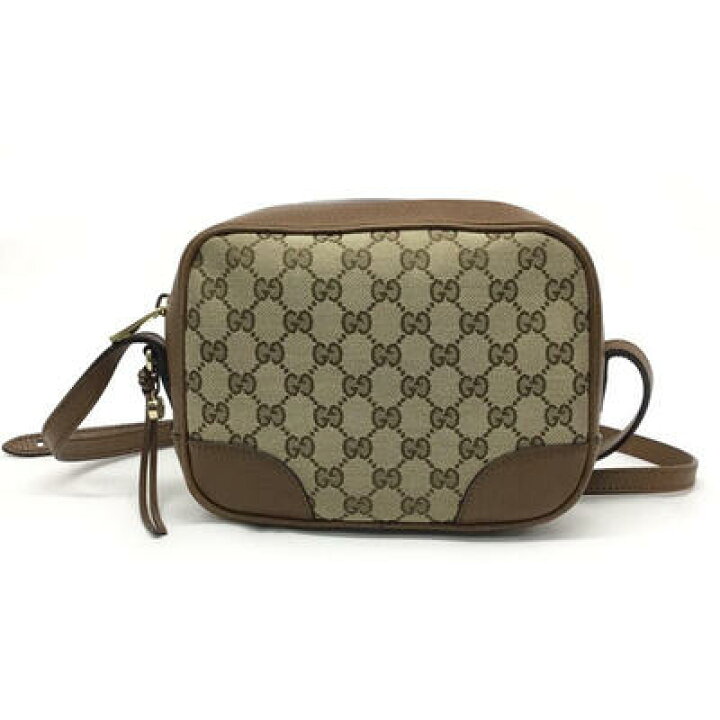 楽天市場】GUCCI【グッチ】GGショルダーバッグ 44913 キャンバスレザー 
