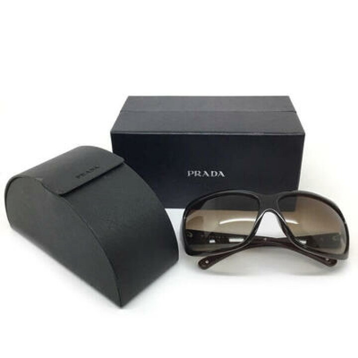 楽天市場】PRADA【プラダ】サングラス SPR201 ブラウン レディース 