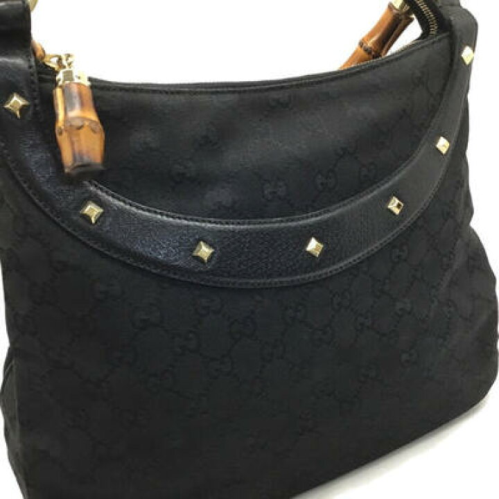 楽天市場】GUCCI【グッチ】バンブー スタッズ ショルダーバッグ 137379 