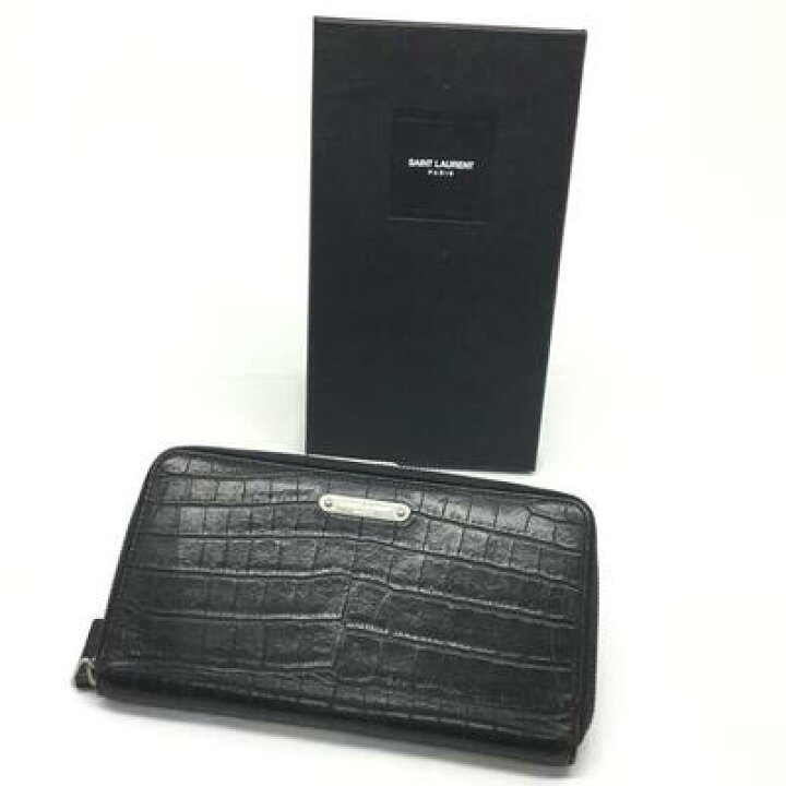 楽天市場】SAINT LAURENT【サンローラン】ラウンドファスナー長財布  