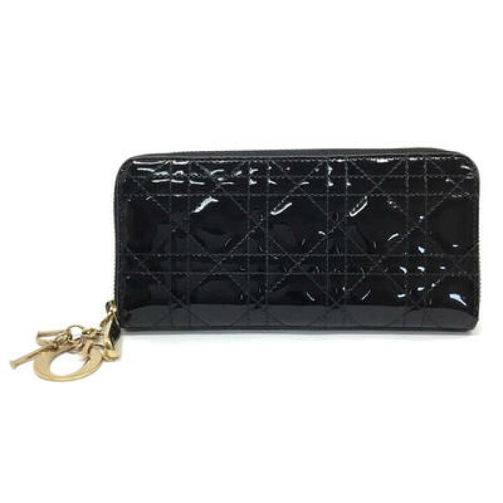楽天市場】DIOR【ディオール】ラウンドファスナー長財布 カナージュ  