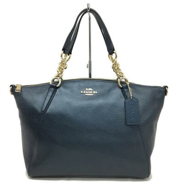 楽天市場】COACH【コーチ】ハンドバッグ F31409 レザー ネイビー系  
