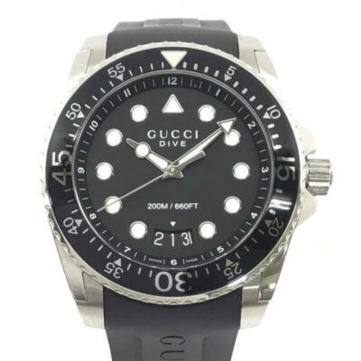 楽天市場】GUCCI【グッチ】DIVE クォーツウォッチ 136.2 メンズ 腕時計 