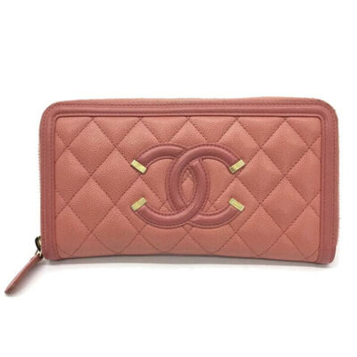 楽天市場】CHANEL【シャネル】ラウンドファスナー長財布 フィリグリー 