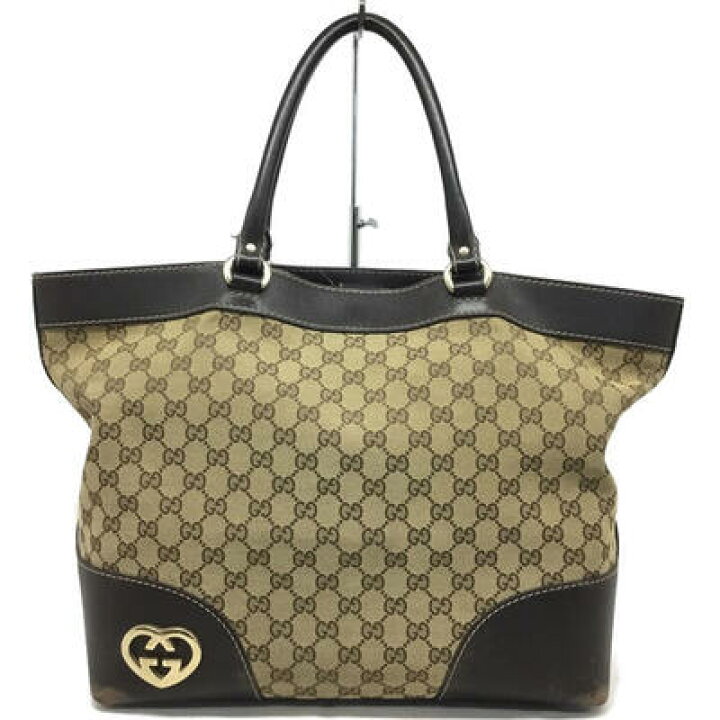 楽天市場】GUCCI【グッチ】ラブリー GGキャンバス トートバッグ 257071 