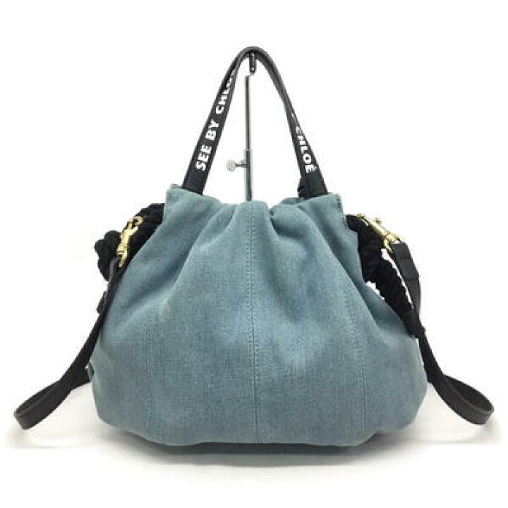 楽天市場】SEE BY CHLOE【シーバイクロエ】デニム ショルダーバッグ 