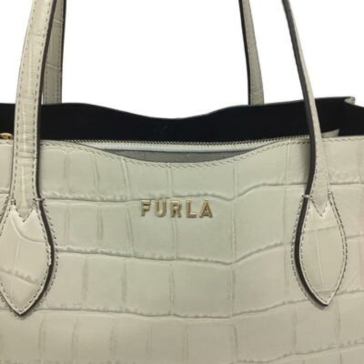 楽天市場】FURLA【フルラ】クロコ調 トートバッグ ショルダーバッグ 