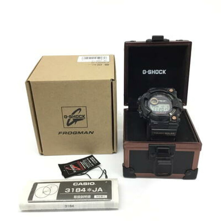 楽天市場】CASIO【カシオ】G-SHOCK FROGMAN GWF-1000B-1JR 電波 
