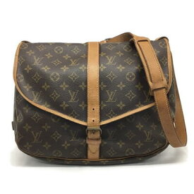 LOUIS　VUITTON【ルイヴィトン】※訳アリ※　ソミュールGM　M40662　モノグラム　ショルダーバッグ　男女兼用【中古品/USED-C】質屋　かんてい局那覇店　n3100427927300404