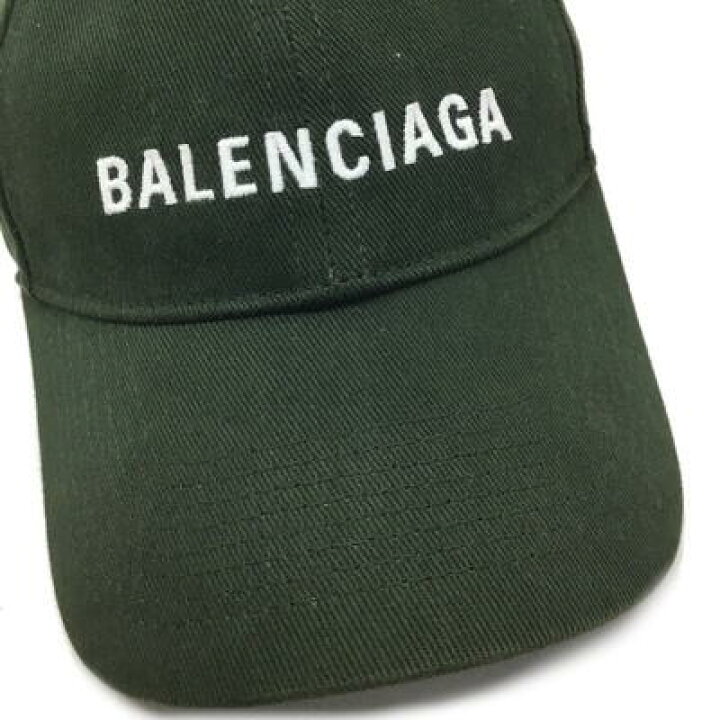 楽天市場】BALENCIAGA【バレンシアガ】ロゴ ベースボールキャップ 帽子 