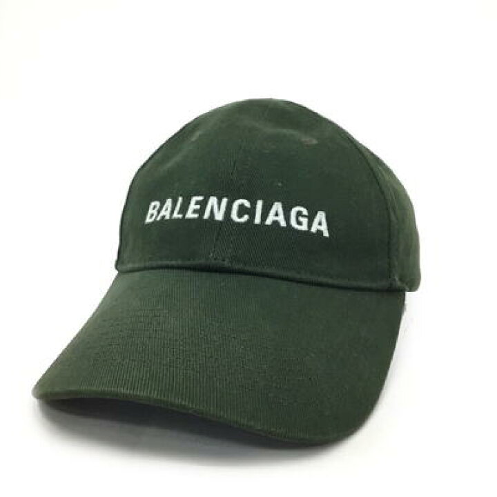 楽天市場】BALENCIAGA【バレンシアガ】ロゴ ベースボールキャップ 帽子  