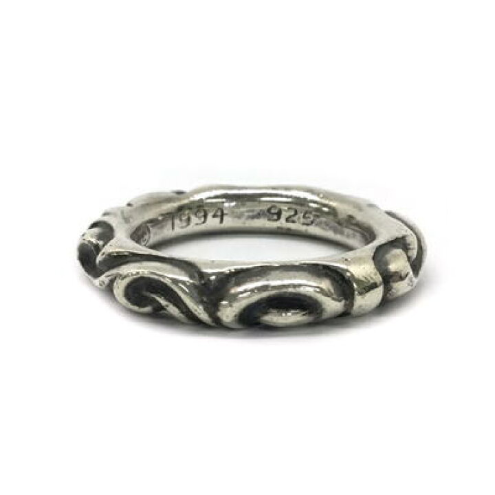 楽天市場】CHROME HEARTS【クロムハーツ】スクロールバンドリング 925 