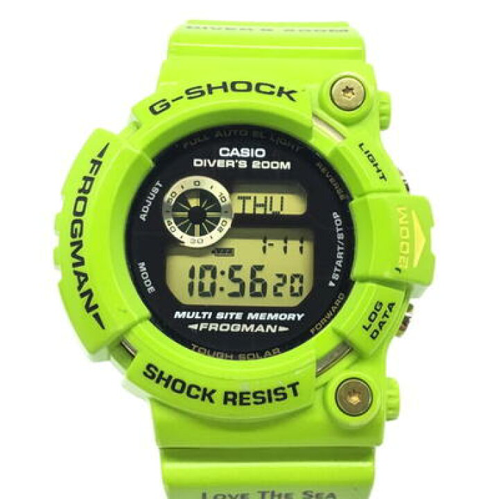 楽天市場】2024 クリスマスセール CASIO【カシオ】GW-200F-3JR FROGMAN  