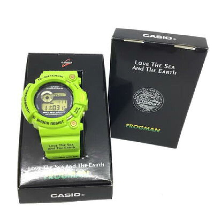 極美品 箱説付 G-SHOCK GW-200F フロッグマン タフソーラー 雨蛙（楽天 