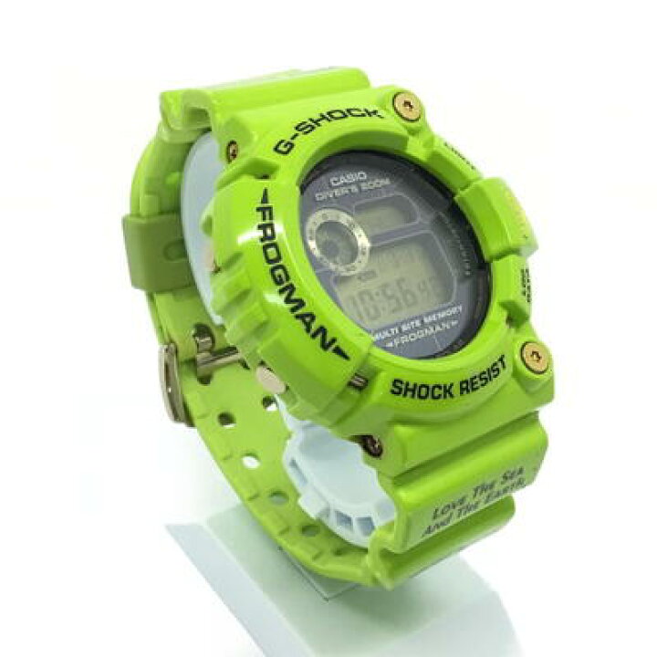 楽天市場】CASIO【カシオ】GW-200F-3JR FROGMAN 雨蛙 G-SHOCK 電波 