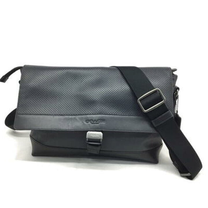 楽天市場】COACH【コーチ】バイクバッグ F71968 レザー ブラック 