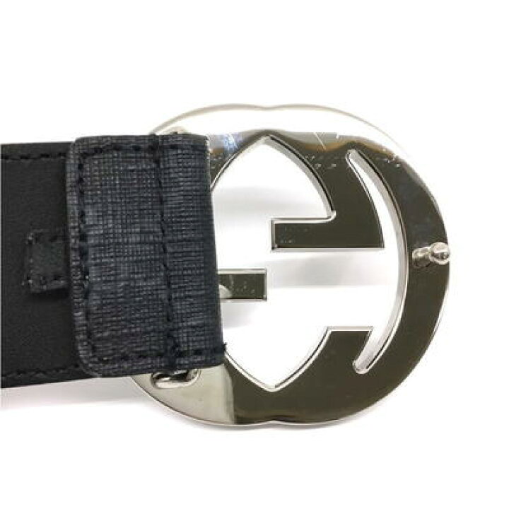 楽天市場】GUCCI【グッチ】GGレザー グッチシマ ベルト 411924 90/36  
