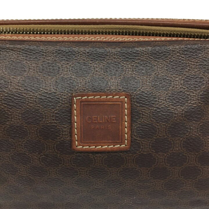 楽天市場】CELINE【セリーヌ】マカダム ハンドポーチ 小物入れ 化粧 
