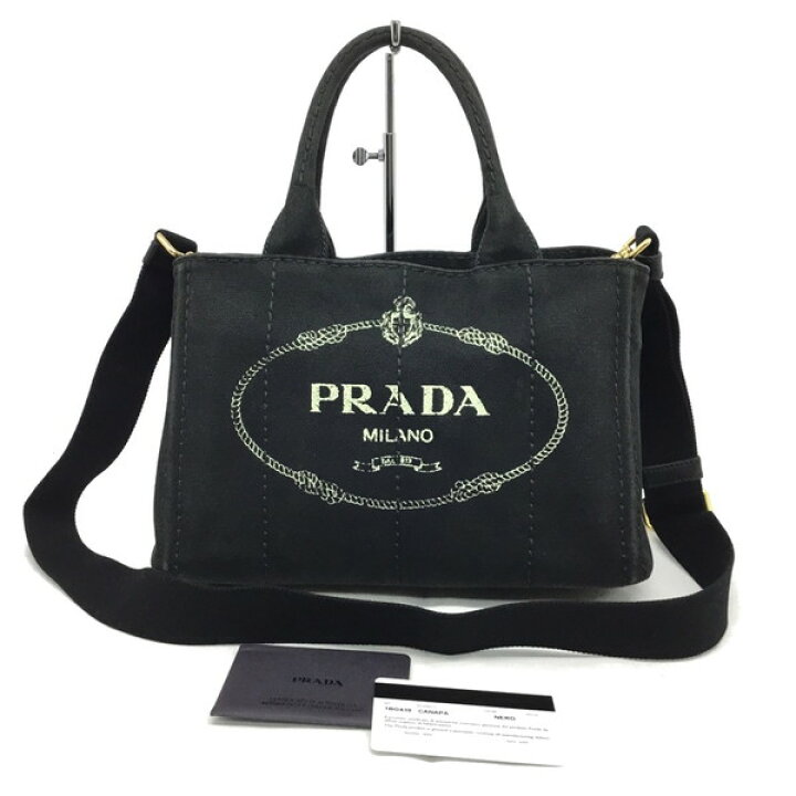 楽天市場】PRADA【プラダ】カナパ 2WAY ハンドバッグ ショルダーバッグ 