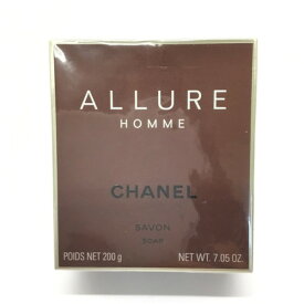 CHANEL【シャネル】ALLURE　HOMME　SAVON　SOAP　アリュール　オム　サヴォン　石鹸　200g【中古品/USED-未開封】質屋　かんてい局那覇店　n3103089927300001