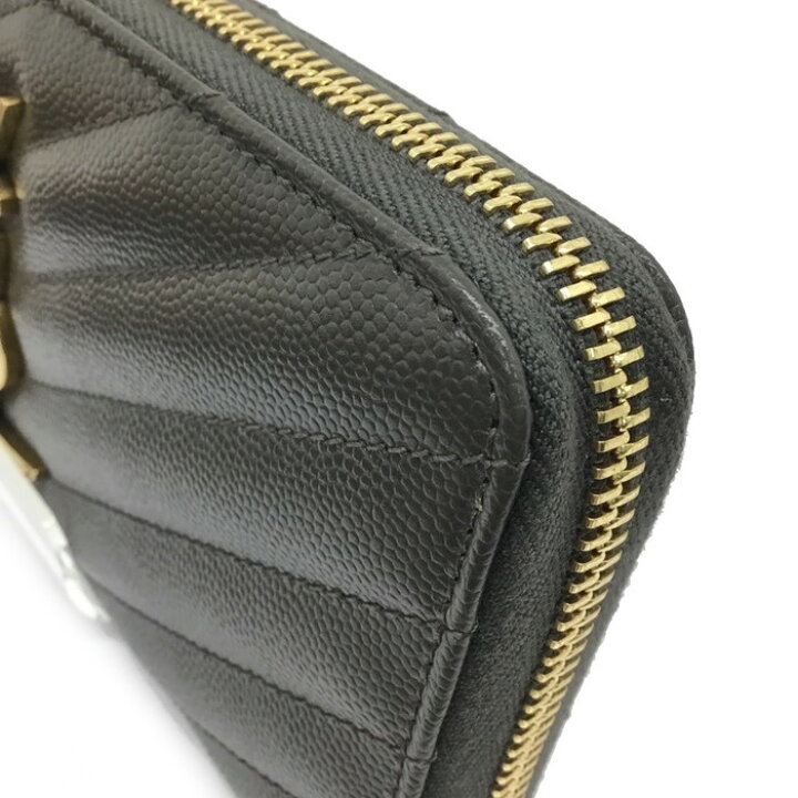 楽天市場】SAINT LAURENT【サンローラン】Vステッチ ラウンド 
