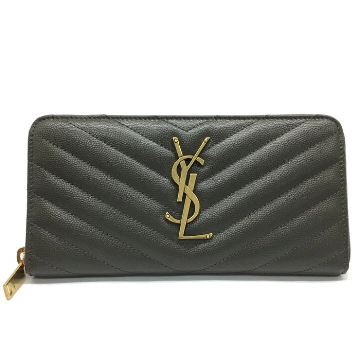 楽天市場】SAINT LAURENT【サンローラン】Vステッチ ラウンド 