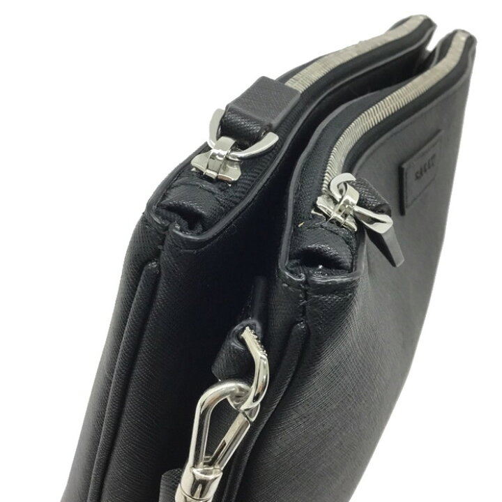 楽天市場】BALLY【バリー】ダブルファスナー クラッチバッグ セカンド 