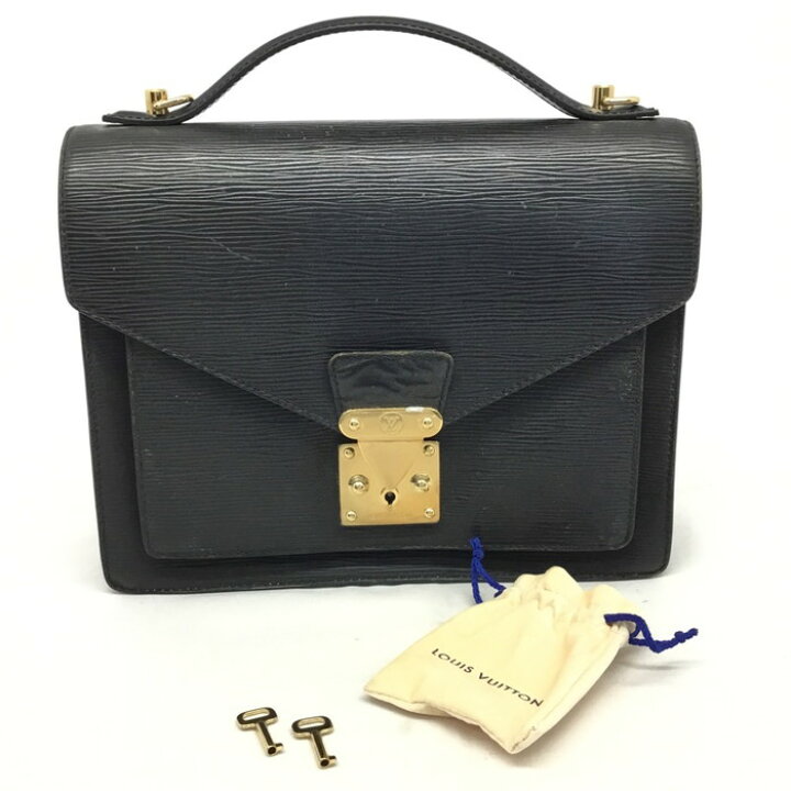 楽天市場】LOUIS VUITTON【ルイヴィトン】モンソー セカンドバッグ  