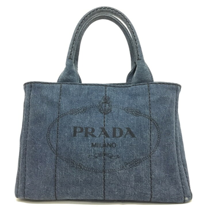 楽天市場】PRADA【プラダ】カナパ トートバッグ 2WAYハンドバッグ 