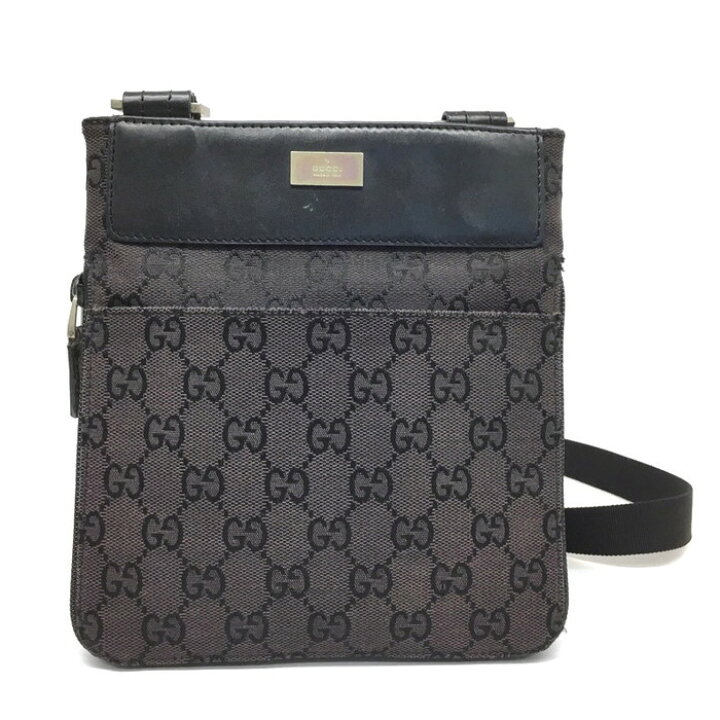 楽天市場】GUCCI【グッチ】斜め掛けショルダーバッグ GGキャンバス 