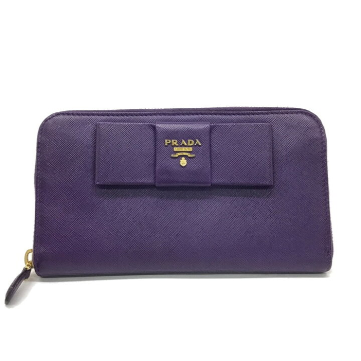楽天市場】PRADA【プラダ】ラウンドファスナー長財布 1M0506  