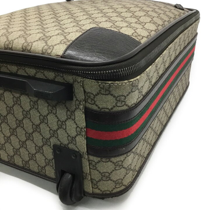 楽天市場】GUCCI【グッチ】GGスプリーム キャリーケース 131170 