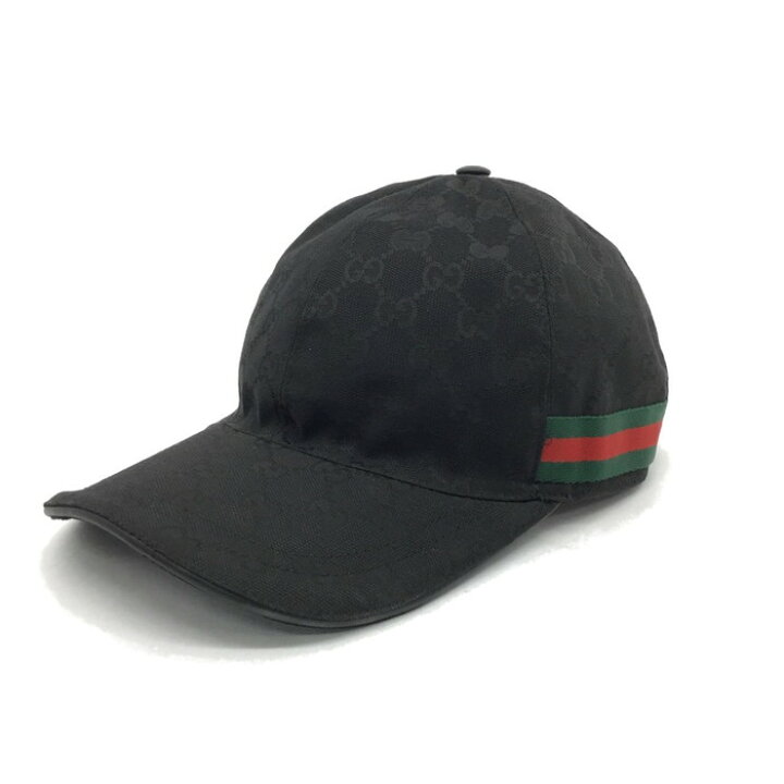 楽天市場】GUCCI 【グッチ】 GGキャンバスベースボールキャップ 200034 