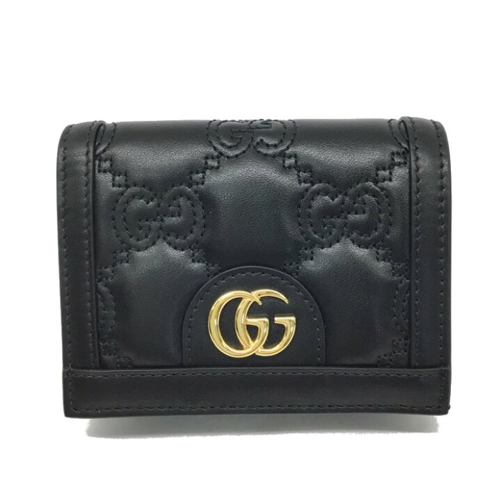 楽天市場】GUCCI【グッチ】GGマトラッセ カードケース 二つ折り財布 