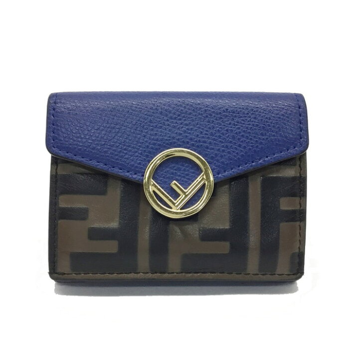 楽天市場】FENDI【フェンディ】三つ折り財布 マイクロウォレット  