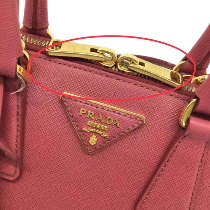 楽天市場】PRADA【プラダ】サフィアーノ 2WAY ハンドバッグ ショルダー  